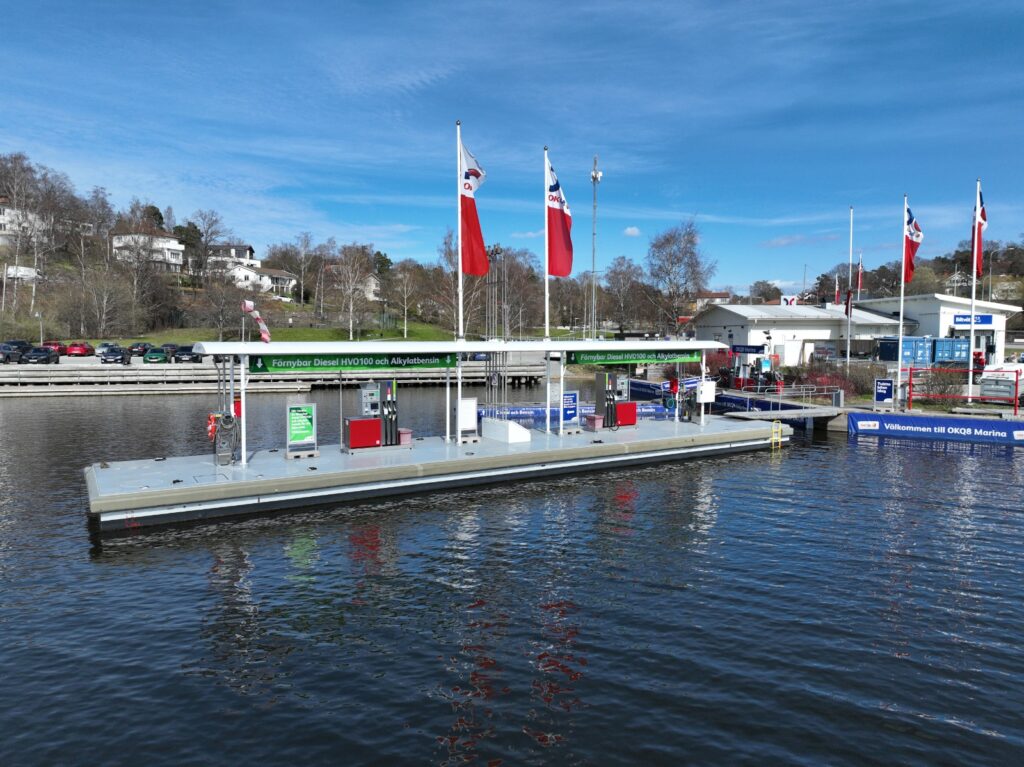 Islinge marina on Lidingö, Stockholm, Sweden